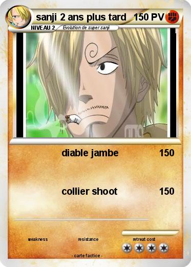 Pokemon sanji 2 ans plus tard