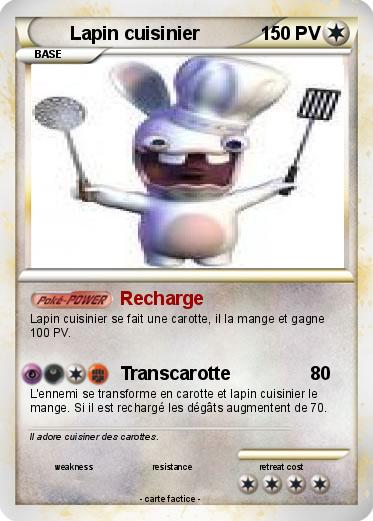 Pokemon Lapin cuisinier