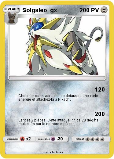 Pokemon Solgaleo  gx