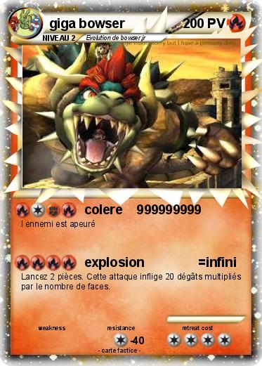 Pokemon giga bowser