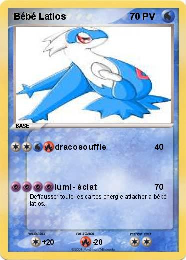Pokemon Bébé Latios