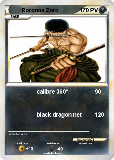 Pokemon Roronoa Zoro