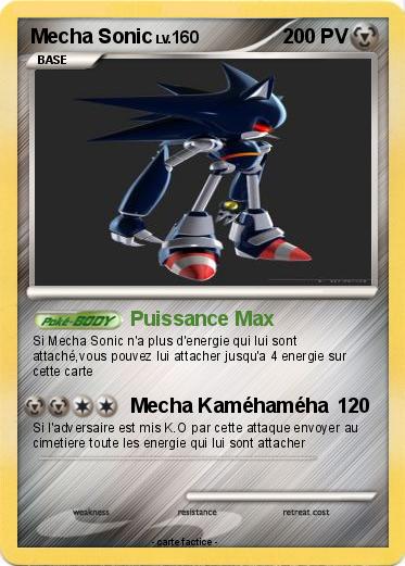 Pokemon Mecha Sonic