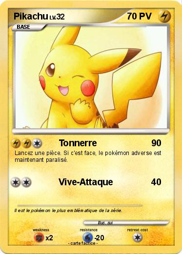 Pokemon Pikachu
