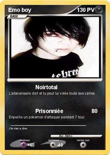 Pokemon Emo boy