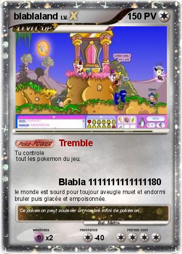Pokemon blablaland
