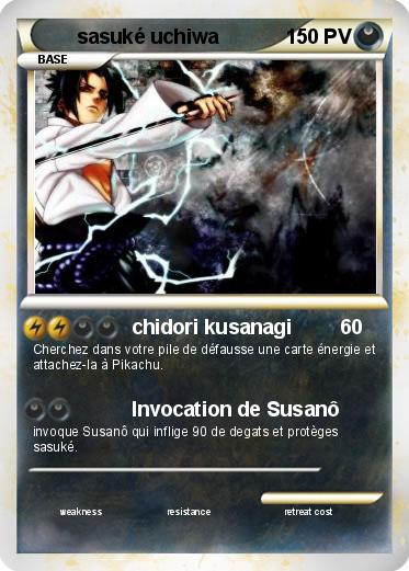 Pokemon sasuké uchiwa