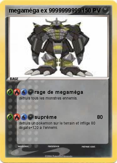 Pokemon megaméga ex 9999999999