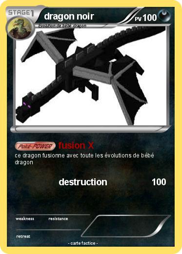 Pokemon dragon noir
