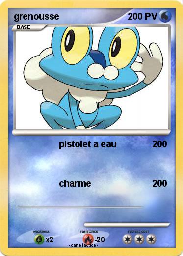 Pokemon grenousse