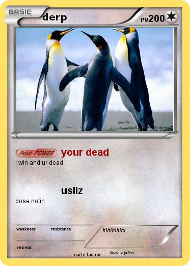Pokemon derp