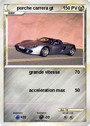 Pokemon porche carrera gt