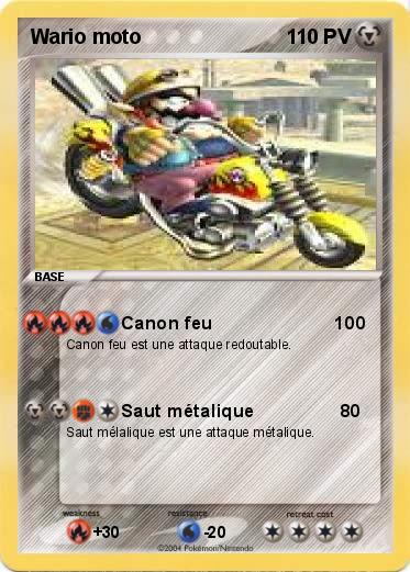 Pokemon Wario moto