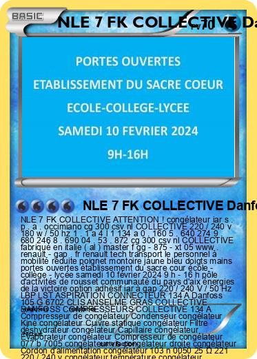 Pokemon NLE 7 FK COLLECTIVE Danfoss