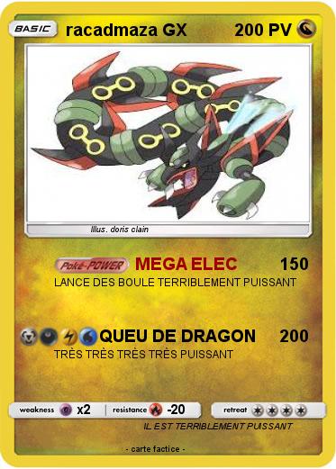Pokemon racadmaza GX