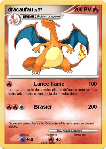 Pokemon dracaufau