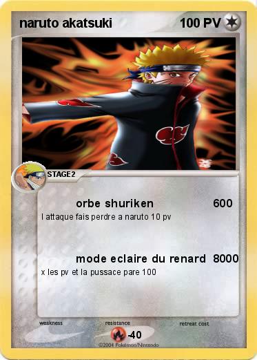 Pokemon naruto akatsuki