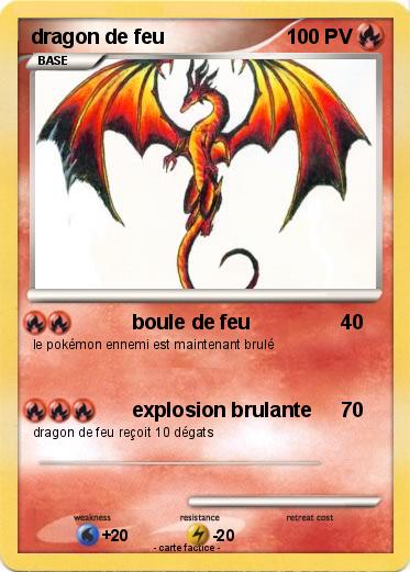 Pokemon dragon de feu