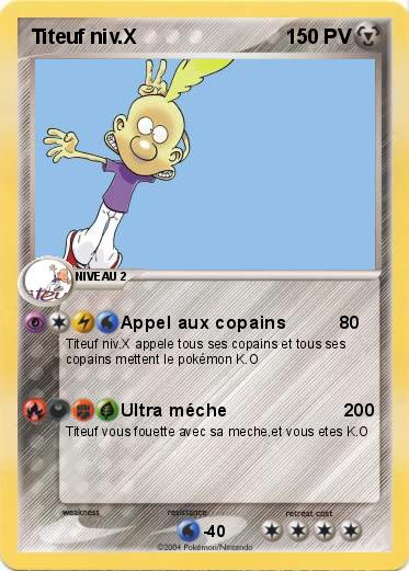 Pokemon Titeuf niv.X