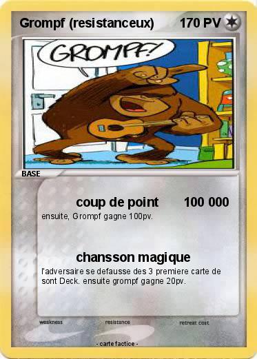 Pokemon Grompf (resistanceux)