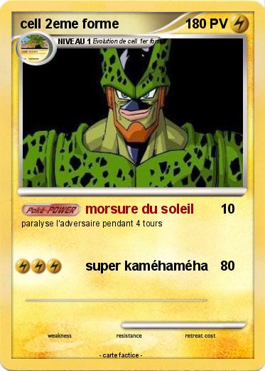 Pokemon cell 2eme forme