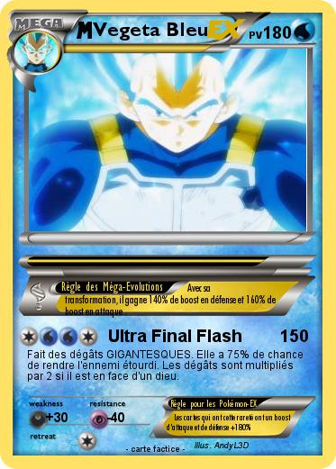 Pokemon Vegeta Bleu