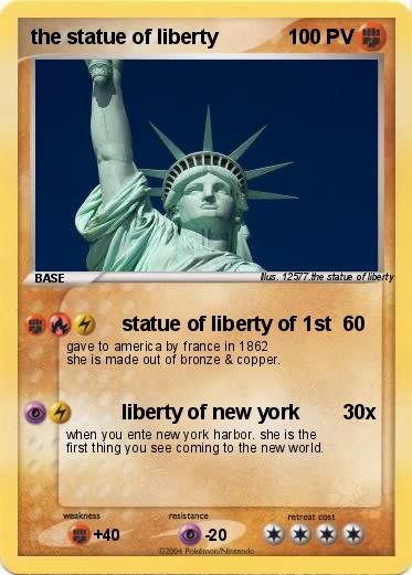 Pokemon the statue of liberty