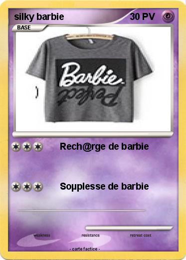 Pokemon silky barbie