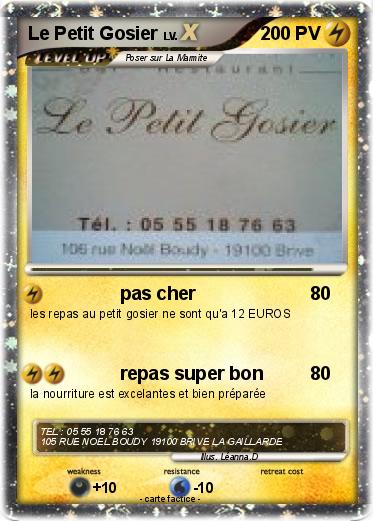 Pokemon Le Petit Gosier