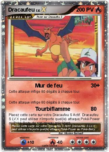 Pokemon Dracaufeu