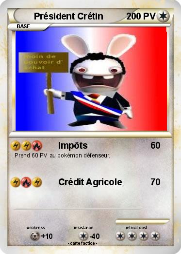 Pokemon Président Crétin