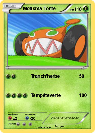 Pokemon Motisma Tonte