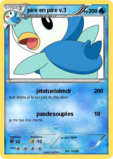 Pokemon pire en pire v.3