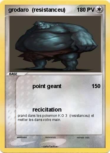 Pokemon grodaro  (resistanceu)