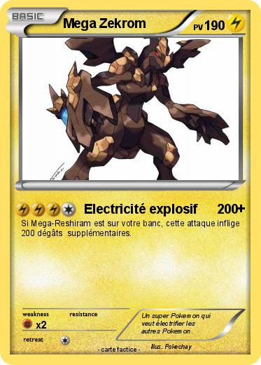 Pokemon Mega Zekrom