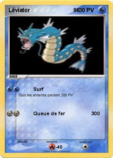 Pokemon Léviator                            96
