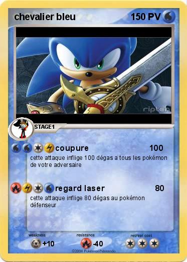 Pokemon chevalier bleu