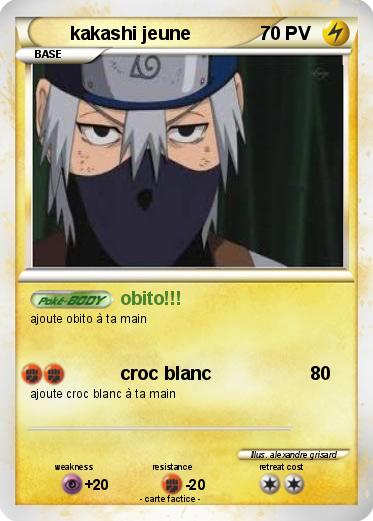 Pokemon kakashi jeune