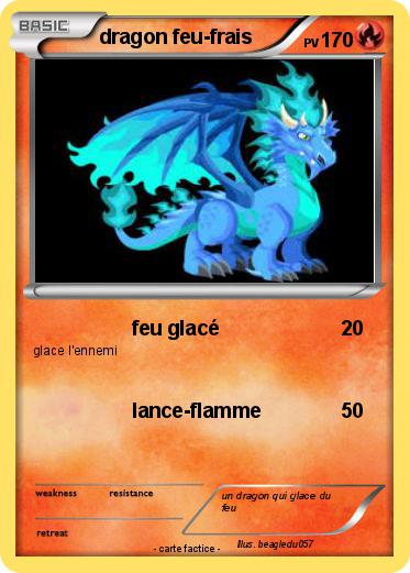 Pokemon dragon feu-frais