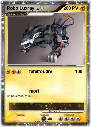 Pokemon Robo Luxray