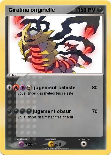 Pokemon Giratina originelle