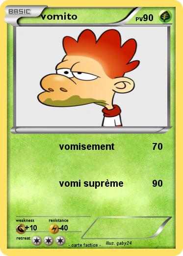 Pokemon vomito
