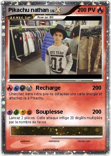Pokemon Pikachu nathan