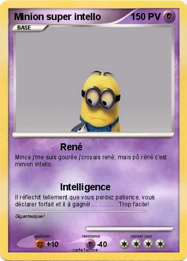 Pokemon Minion super intello