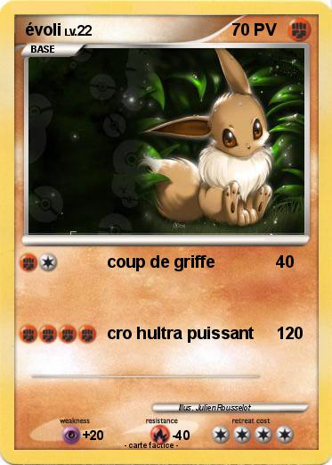 Pokemon évoli