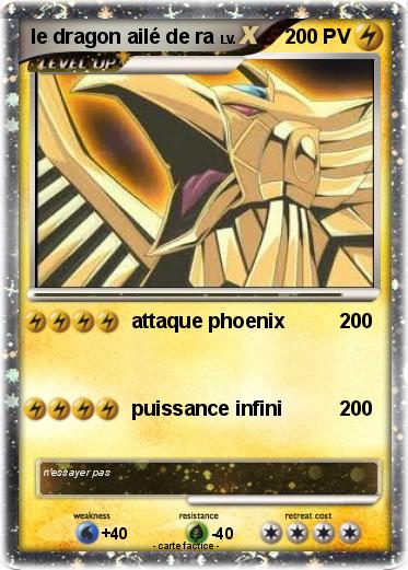 Pokemon le dragon ailé de ra