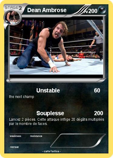 Pokemon Dean Ambrose