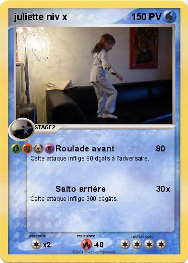 Pokemon juliette niv x