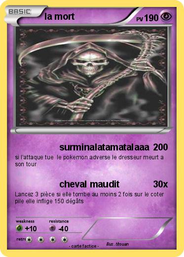 Pokemon la mort