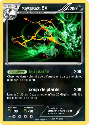 Pokemon rayquaza EX